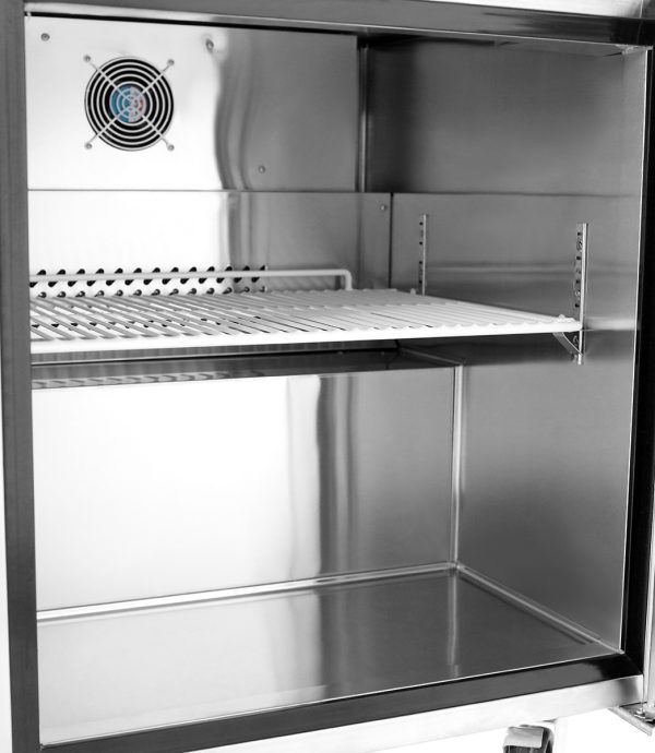 Atosa Undercounter Refrigerator Reach-in One-section (RIGHT OR LEFT HINGE OPTION)