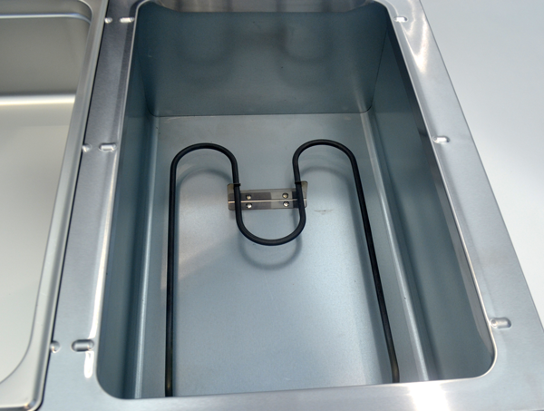 CookRite CSTEA-3C, 44" Electric Steam Table, 3 Pan Capacity, 1.5 kW