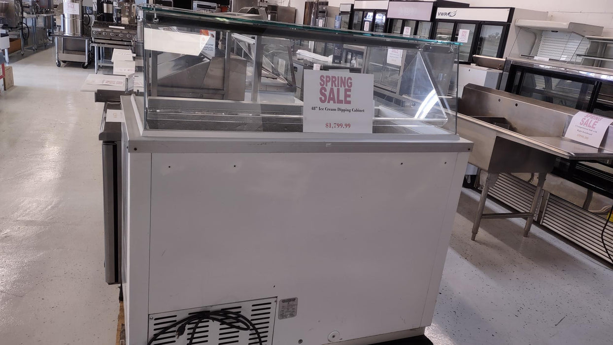 Used General 48" Ice Cream Dipping Cabinet DDC50G