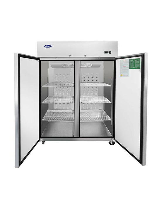 Atosa MBF8005GR — Top Mount Two (2) Door Reach-in Refrigerator