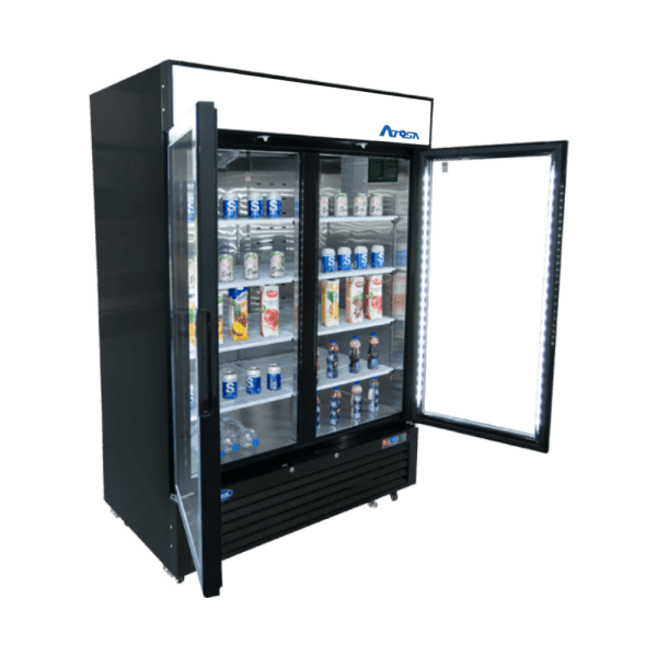 Atosa MCF8721ES Freezer Merchandiser Two-section 54-2/5"W X 31-1/2"D X 81-1/5"H