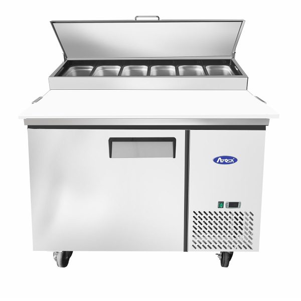 Atosa MPF8201GR 44" Refrigerated Pizza Prep Table One-section