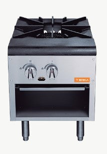 Brika BSP-18 18″ Single Burner Stock Pot Range (Natural Gas or Propane)