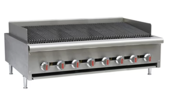 Canco GCB-48 Natural Gas/Propane 48" Radiant Heavy Duty Charbroiler (160,000 BTU)