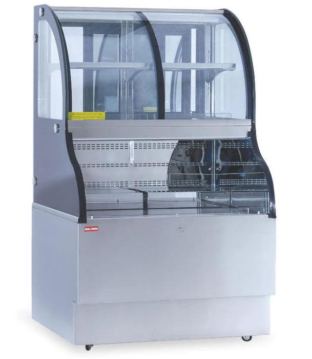 New Air NCC-48-SS 48" Dual-Temperature Open Display Case