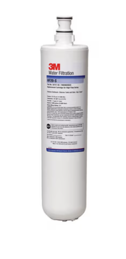 3M Water Filtration HF20-S, Replacement Cartridge w/ Scale Inhibitor for ICE120-S Water Filter System