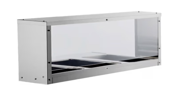 CookRite CSTEA-3C, 44" Electric Steam Table, 3 Pan Capacity, 1.5 kW