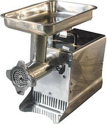 Omega HFM-12 Size 12 Meat Grinder - 13.5" x 8.5" Feeding Pan, 3/4 HP, 120V