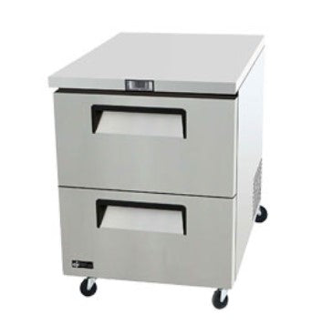 EFI CUDW2-27VC - 28'' Undercounter Refrigerator with Two Drawers - 6.5 Cu. Ft.