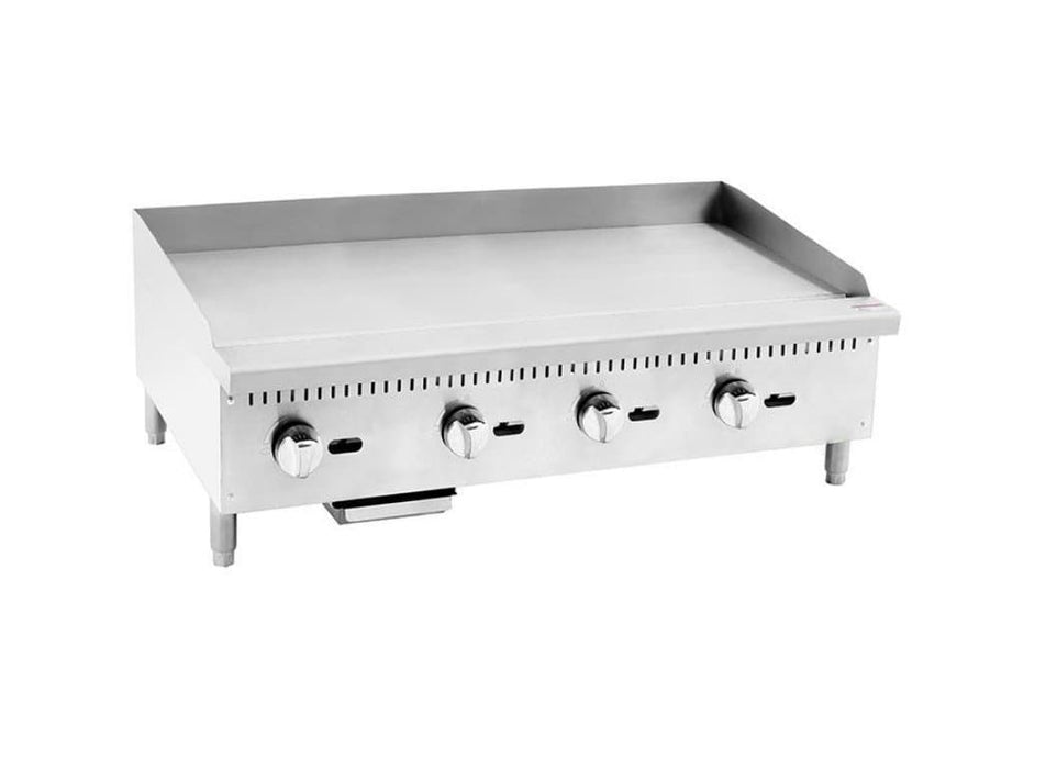 Omega ATMG-48 Natural Gas/Propane 48" Griddle (120,000 BTUs)