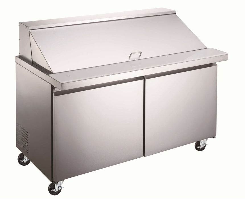 Canco SP60-16 Double Door 60" Refrigerated Sandwich Prep Table