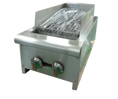 Canco CB-14 Natural Gas/Propane 14" Heavy Duty Charbroiler (40,000 BTUs)