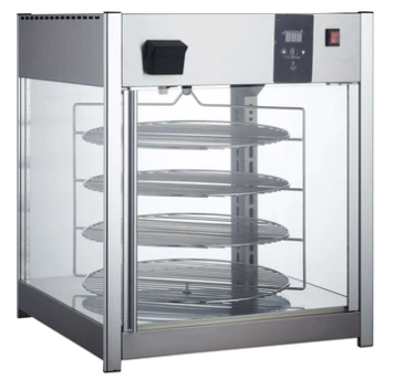 Canco RTR-158L Deluxe Glass Display Pizza/Pretzel/Food Warmer