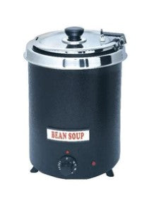 Omega SB-5700 Black Steel 5.7L Electric Soup Kettle