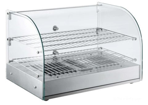 Canco RTR-25L Curved Glass Display 22" Food Warmer