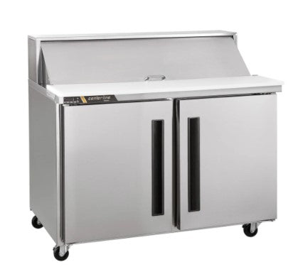 Centerline by Traulsen CLPT-4818-SD-LR 48" Sandwich/Salad Prep Table w/ Refrigerated Base, 115v