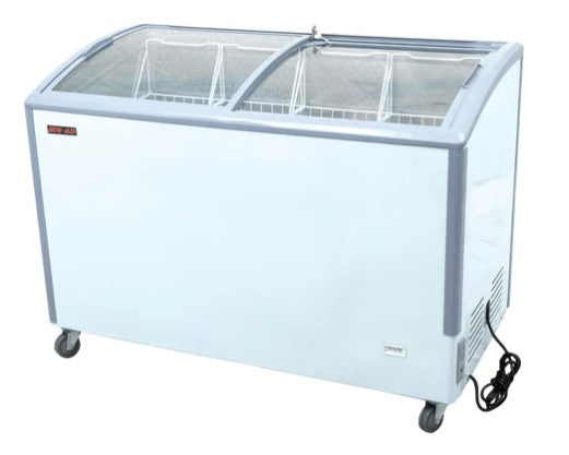 New Air NIF-49-CG - 49" Ice Cream Display Freezer - 11 Cu. Ft.