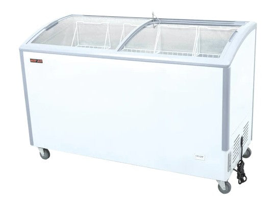 New Air NIF-55-CG - 55" Ice Cream Display Freezer - 13 Cu. Ft.