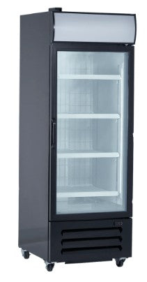 New Air NGF-054-H - 27" Single Glass Door Display Freezer - 19 Cu. Ft.