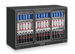 Coolasonic LG330S 53" Triple Door Back Bar Cooler