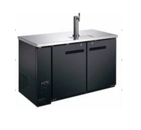 Canco KR-2859S Commercial 60" Double Swing Solid Door Keg Cooler