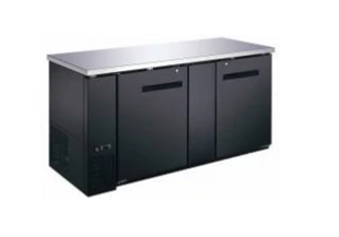 Canco BB-2869S Commercial 70" Double Door Back Bar Cooler