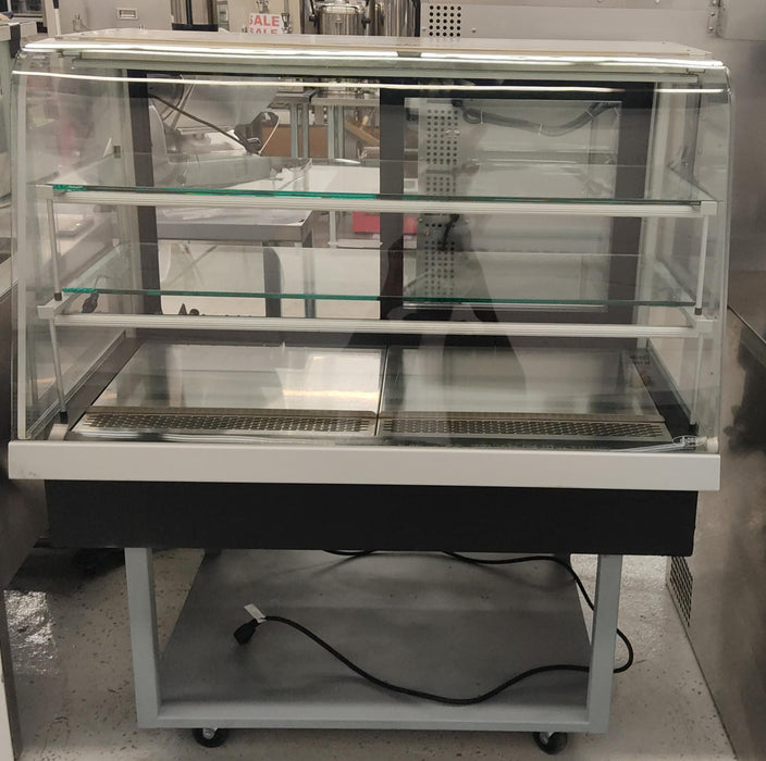 QBD 4” GLASS DISPLAY CASE WITH LED LIGHTING