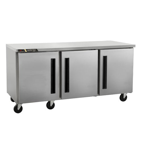 Centerline CLUC-72R-SD 72″ 3 Door Undercounter Refrigerator