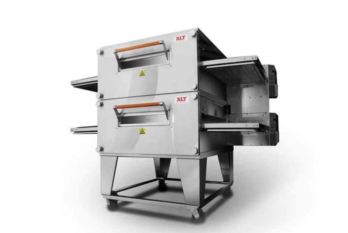 XLT3240 78" Double Stack Natural Gas Conveyor Oven - 120V