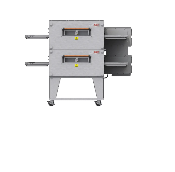 XLT3240 78" Double Stack Natural Gas Conveyor Oven - 120V