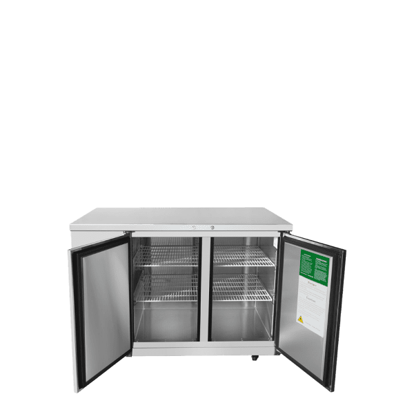 Atosa SBB59GRAUS1 59" Back Bar Cooler Shallow Depth Two-section
