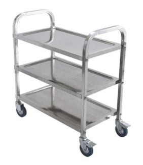 Winco SUC-30 Stainless Steel 30" x 16" Trolley