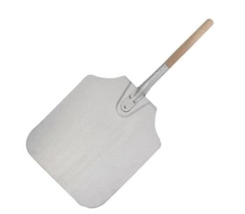 Winco Aluminum Pizza Peel With Wooden Handle - Various Sizes