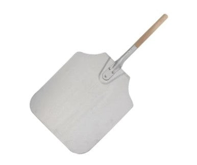 Winco Aluminum Pizza Peel With Wooden Handle - Various Sizes