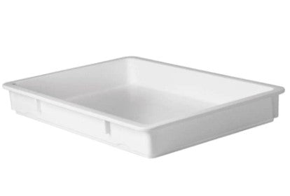 Winco White Polypropylene Dough Box - Various Sizes
