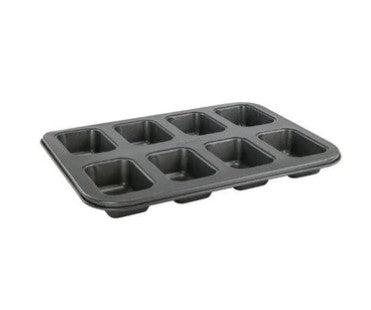 Winco 8-Cup Non-Stick Carbon Steel Mini Loaf Pan