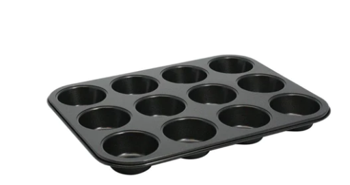 Winco Non-Stick Carbon Steel 12 Cup Muffin Pan