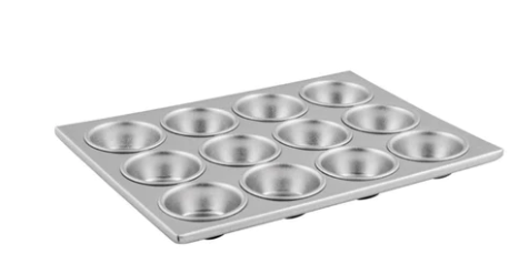 Winco Aluminum Muffin Pan - Various Sizes