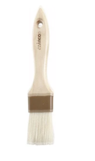 Winco Plastic Boar Bristle Pastry/Basting Brush - Various Sizes