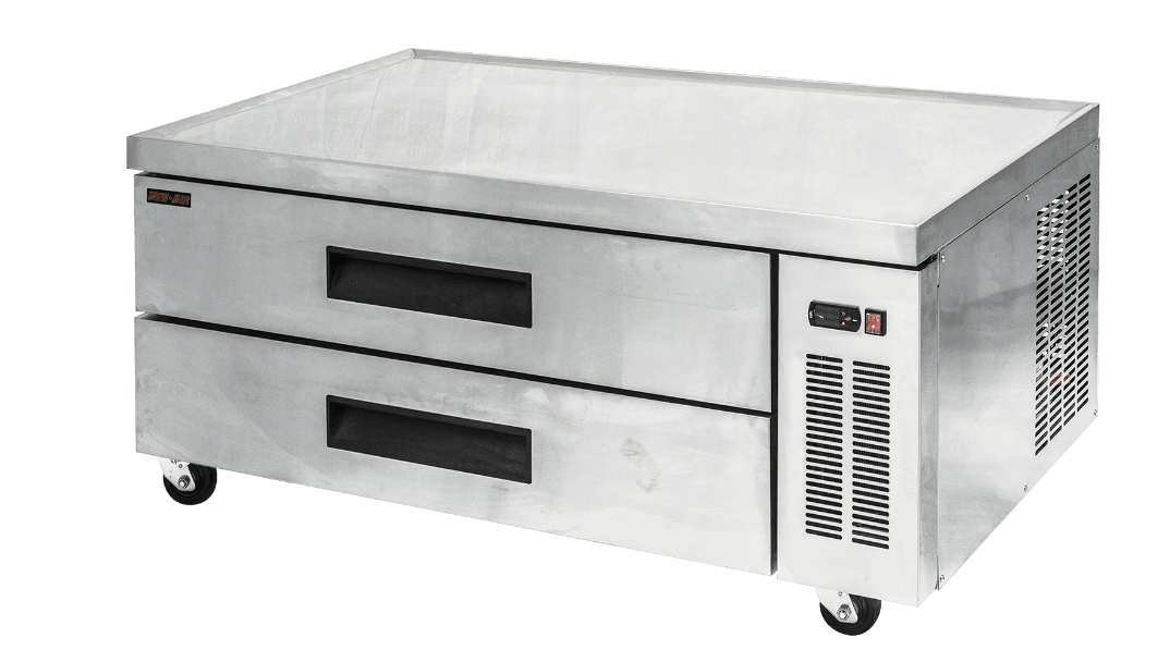 New Air NCB-052-SS 52" Two Drawer Refrigerated Chef Base