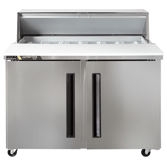 Centerline by Traulsen CLPT-4818-SD-LR 48" Sandwich/Salad Prep Table w/ Refrigerated Base, 115v