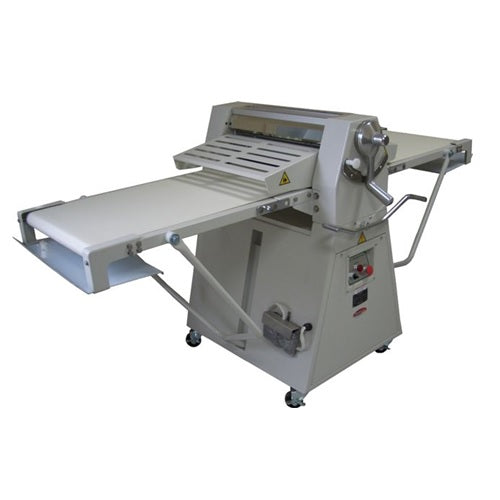 BakeMax BMFRS01 17” x 79” Floor Type Reversible Dough Sheeter