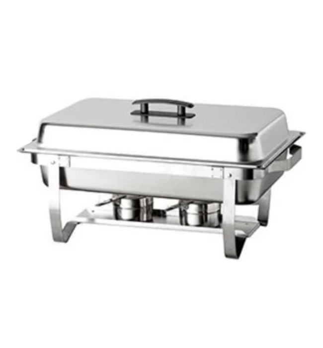 Omega AT751L63-1 Economy Full Size Collapsible Stainless Steel Chafing Dish