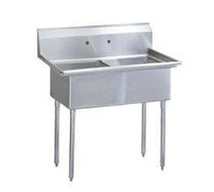 Omega Stainless Steel Single, Double and Triple Compartment Sinks