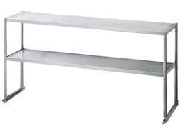 Omega Stainless Steel Table Over Shelves