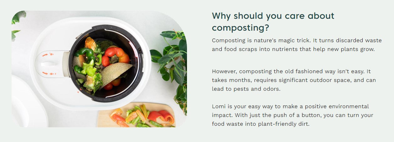 Lomi | Smart Waste Kitchen Composter
