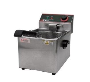 Winco EFS-16 Electric Counter Top Single Well Deep Fryer - 120V