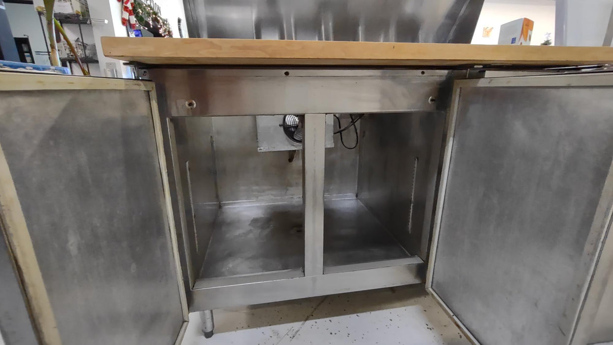 48" Used Salad Prep Cooler