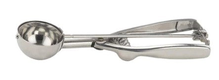Winco Stainless Steel Squeeze Disher/Portioner - Various Sizes