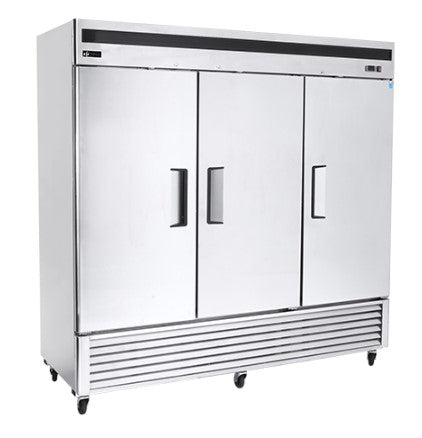 EFI F3-82VC - 84" Triple Door Freezer - 71 Cu. Ft.